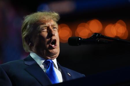 Trump arbeitet gerne mit Feindbildern - aktuell oft im Fokus: 