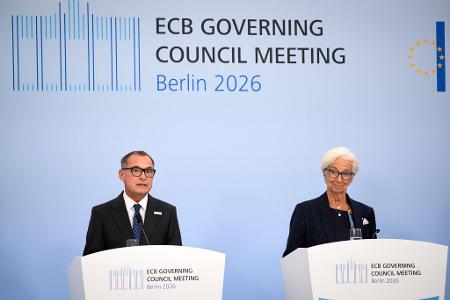 EZB-Pk nach Ratssitzung in Berlin