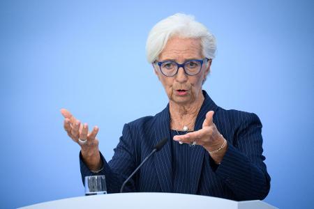 EZB-Präsidentin Christine Lagarde betont immer wieder die Handlungsfähigkeit der Zentralbank.