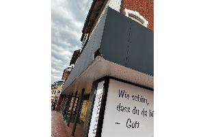 beschädigter Überstand