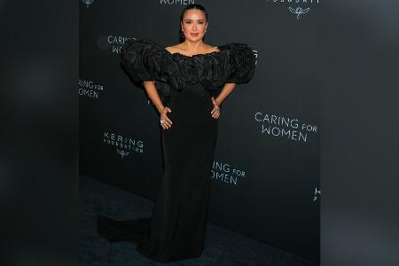 Strahlender Auftritt: Salma Hayek verrät ihr Beautygeheimnis