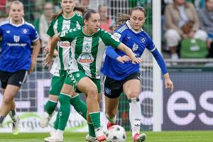 Werder-Frauen gewinnen Derby vor 26.000 Fans