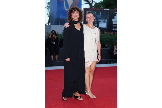 May el-Toukhy und Mathilde Arcel vor der Preisverleihung in Venedig.