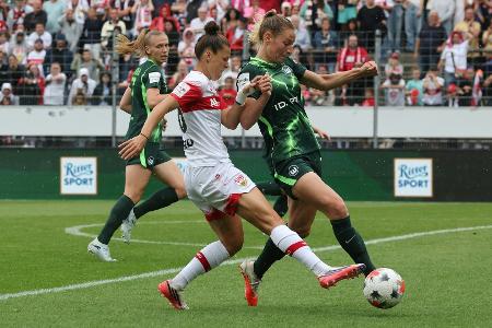 Blitzstart in Stuttgart: Wolfsburg weiter ohne Punktverlust