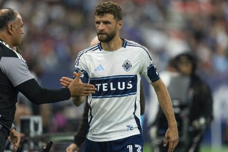 MLS: Müller fehlt, Whitecaps verlieren