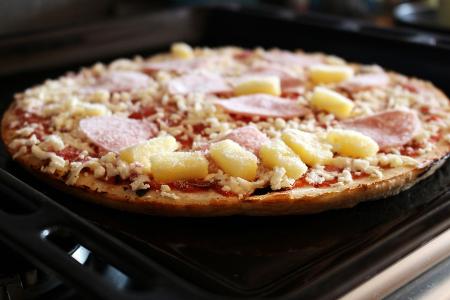 Hin und wieder Fertigpizza