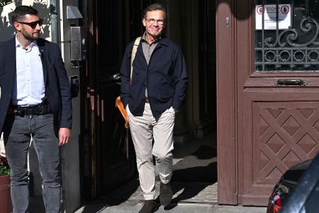Ministerpräsident Ulf Kristersson hat die Hoffnung noch nicht aufgegeben: Er will weiterregieren. 