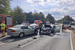 Unfallstelle Bochumer Straße