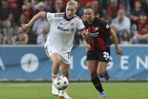 Trotz zweifachem Rückstand: Bayern-Frauen schlagen Leverkusen