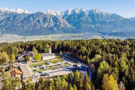 Camping Judenstein, Lufbbild, Berge, Campingplatz