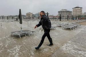Heavy Storm Hits Italy's Adriatic Coast