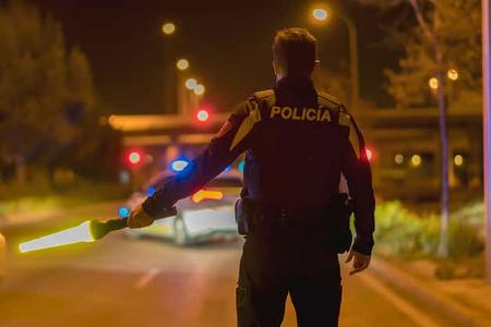 Spanien Polizei Kontrolle