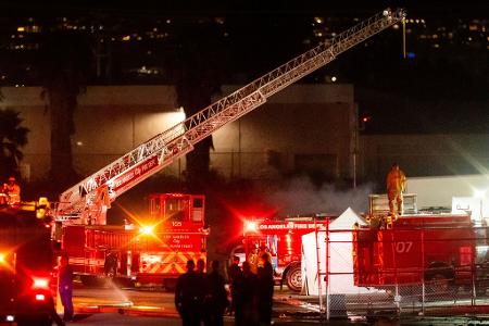 Mehr als 50 Feuerwehrkräfte löschten den Brand.
