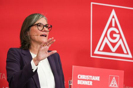 Die Chefin der IG Metall, Christiane Benner, kritisiert die Arbeitgeber scharf (Foto: Archiv)