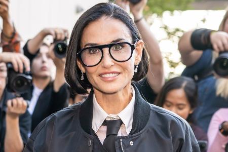 Demi Moore überrascht mit neuem Bob-Look in New York
