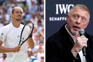 Alexander Zverev, Boris Becker