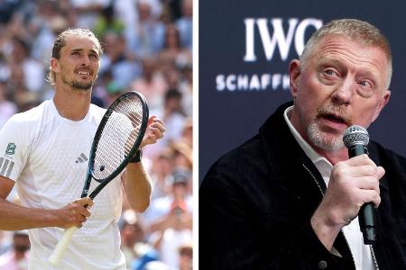 Alexander Zverev, Boris Becker