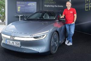 VW Mission Efficiency Elektro Rekordfahrzeug