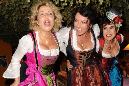 So ließen es die Promis auf dem Oktoberfest krachen
