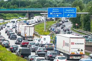 Hamburg Autobahn Stau A1