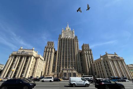 Die Geschäftsträgerin der britischen Botschaft in Moskau ist ins russische Außenministerium bestellt worden. (Archivbild)
