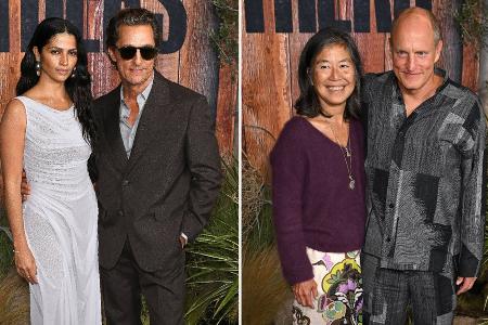 Doppeldate: Matthew McConaughey und Woody Harrelson feiern 