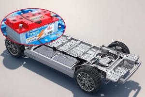 Leapmotor Plattform 12-Volt-Batterie