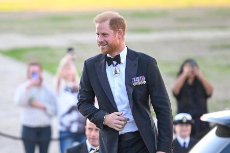 Prinz Harry strahlt: 