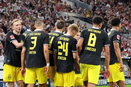 VfB Stuttgart vs. BVB: Noten und Einzelkritik - Im Duell der Champions-League-Teilnehmer hat Borussia Dortmund am Samstag den VfB Stuttgart niedergerungen. In einem ausgeglichenen, aber chancenarmen Topspiel reichte das Tor von Maximilian Beier der Kovac-Elf zum Auswärtssieg. Alle Akteure in der Einzelkritik: