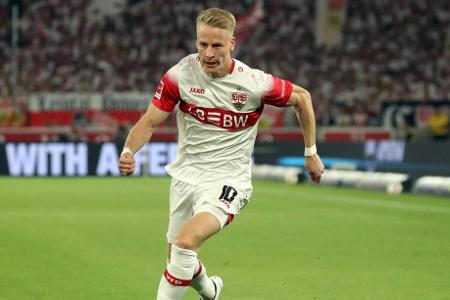 Chris Führich (bis 65.) - Note: 3,5 - Leitete punktuell Durchbrüche über die Außenbahn ein, wenn er das Spiel mit Mittelstädt schnell machte. Im Dribbling ging für ihn wenig. Fiel dafür positiv mit ausgeprägter Defensivarbeit auf.