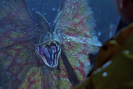 Was ein Angeber: Der Dilophosaurus