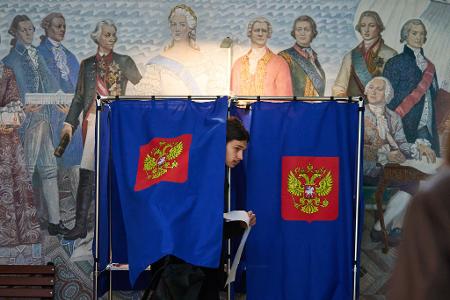 Es war die erste Abstimmung in Russland seit Beginn von Putins Krieg gegen die Ukraine im Februar 2022. 
