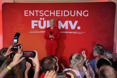 Schwesig hat trotz Aufholjagd wohl knapp nicht gewonnen. 