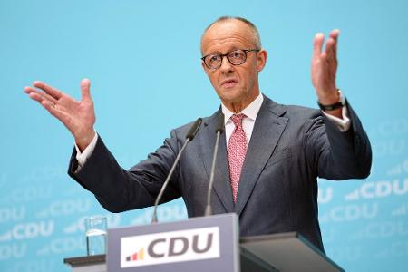 Für die CDU eine tiefe Zäsur, sagt Bundeskanzler Merz mit Blick auf die Wahl in MV. 