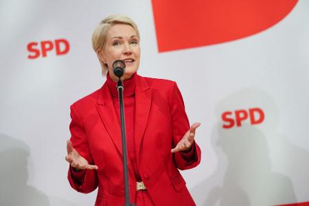 Schwesig will ihre Arbeit als Ministerpräsidentin in MV fortsetzen.