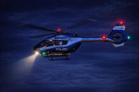Symbolbild: Polizeihubschrauber