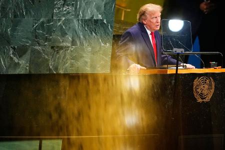 Trump hat seinen Iran-Krieg vor den Vereinten Nationen verteidigt.