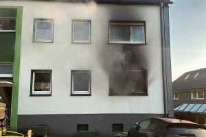 Blick auf die Einsatzstelle Foto: Feuerwehr Essen