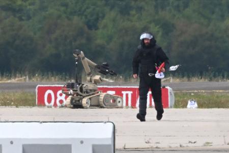 Für den versuchten Anschlag mit einer Sprengstoff-Drohne auf dem Flughafen Leipzig/Halle macht die Bundeswehr Russland verantwortlich. (Archivfoto)