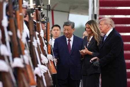 Xi landet zu Staatsbesuch in den USA.