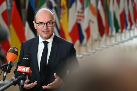 Frankreichs Minister Sébastien Martin in Brüssel: 