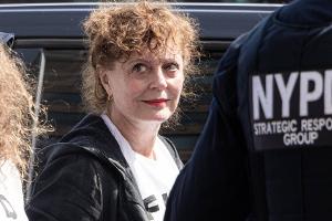 Oscarpreisträgerin Susan Sarandon in New York festgenommen