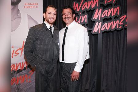 Besondere Premiere: Riccardo Simonetti zeigt sich mit Ehemann Steven