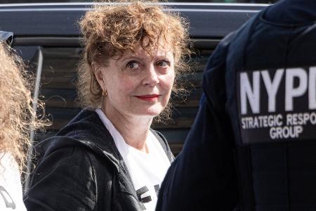 Oscarpreisträgerin Susan Sarandon in New York festgenommen