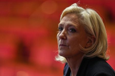 Die Ergebnisse der Teilwahl des Senats stärken Marine Le Pen den Rücken (Archivbild).