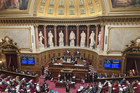 Le Pens Rechtsnationale bekommen mehr Einfluss im Pariser Senat. (Archivbild)