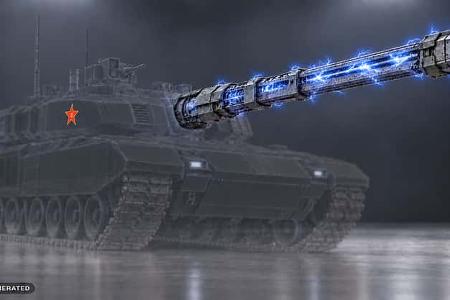 China Kampfpanzer mit Atom-Reaktor