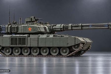 China Kampfpanzer mit Atom-Reaktor