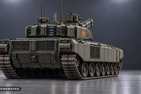 China Kampfpanzer mit Atom-Reaktor