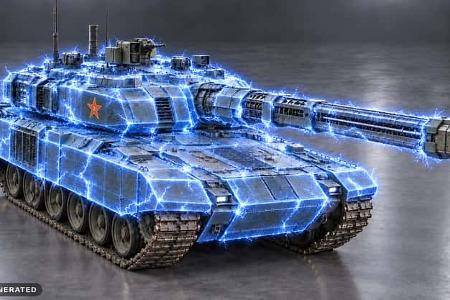 China Kampfpanzer mit Atom-Reaktor
